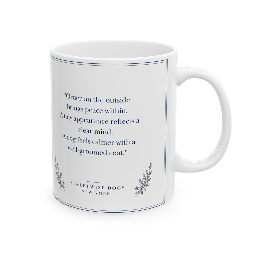 Cooper Square, Poodle: Whimsical Wisdom Mug