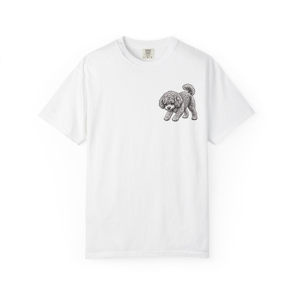 Toy Poodle, Illustrated Unisex T-Shirt | Exceptional Comfort