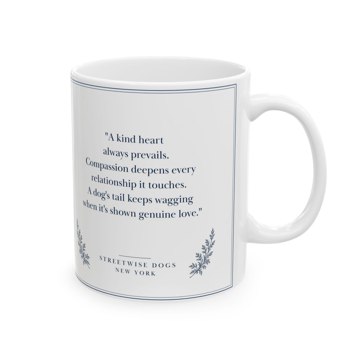Hudson Yards, West Highland Terrier: Whimsical Wisdom Mug