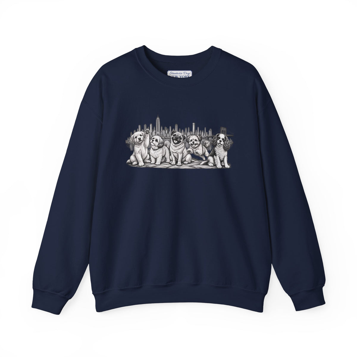 Little Dogs in New York City: Unisex Extra Comfortable Sweatshirt