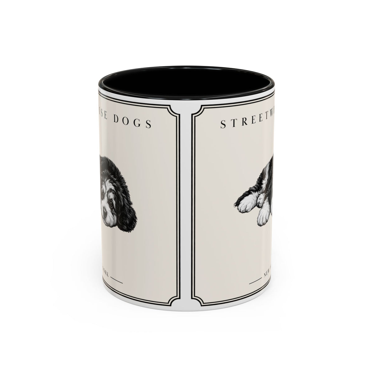 Bernedoodle: Classic Accent Mug