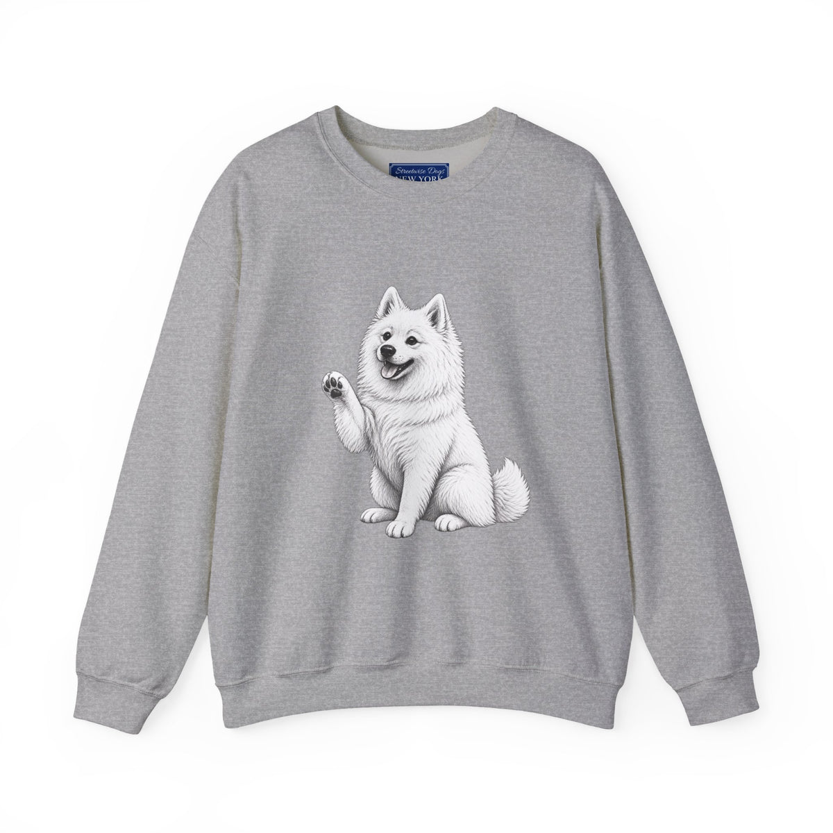 American Eskimo Dog, Unisex Extra Comfortable Crewneck Sweatshirt