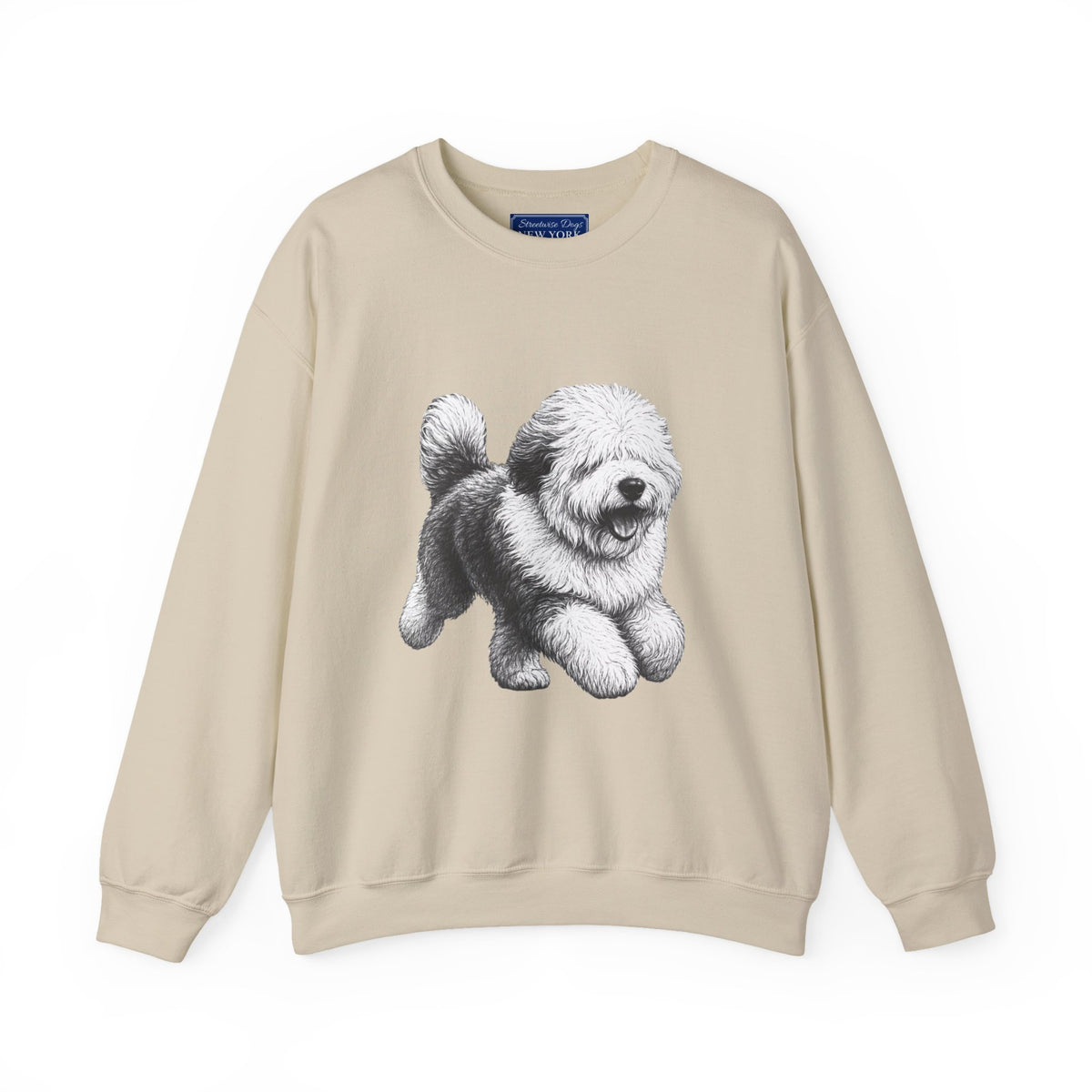 Old English Sheepdog, Unisex Extra Comfortable Crewneck Sweatshirt