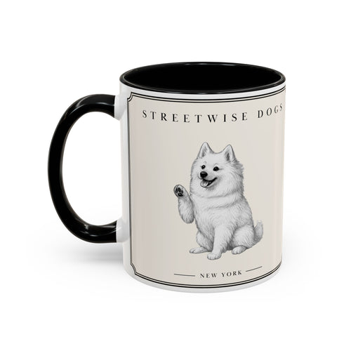 American Eskimo Dog: Classic Accent Mug