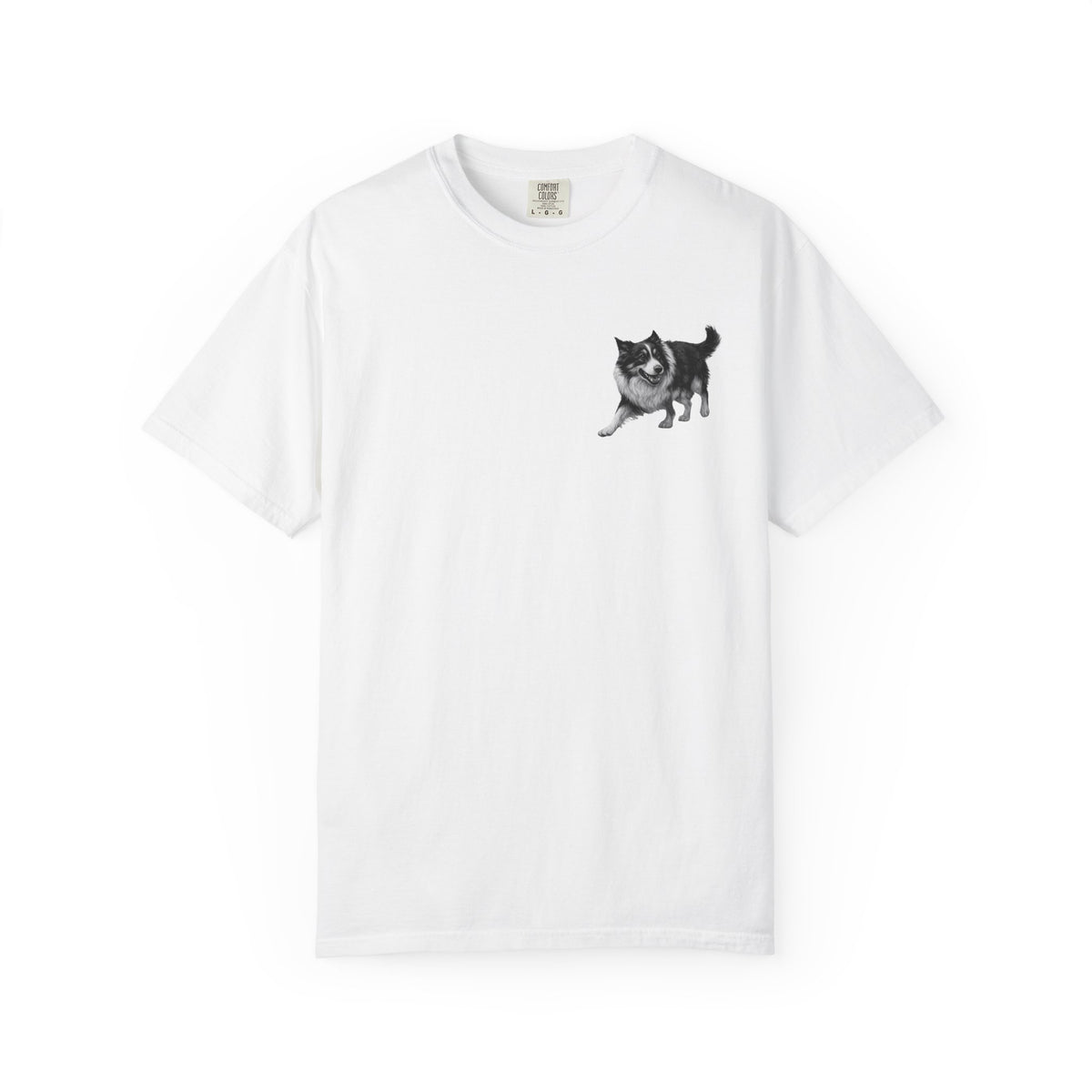 Border Collie, Illustrated Unisex T-Shirt | Exceptional Comfort