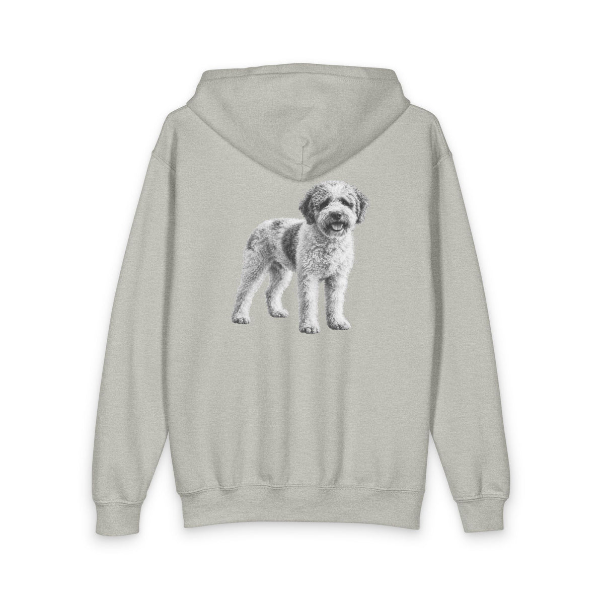 Lagotto Romagnolo, Youth Heavy Blend Zipped Unisex Hoodie