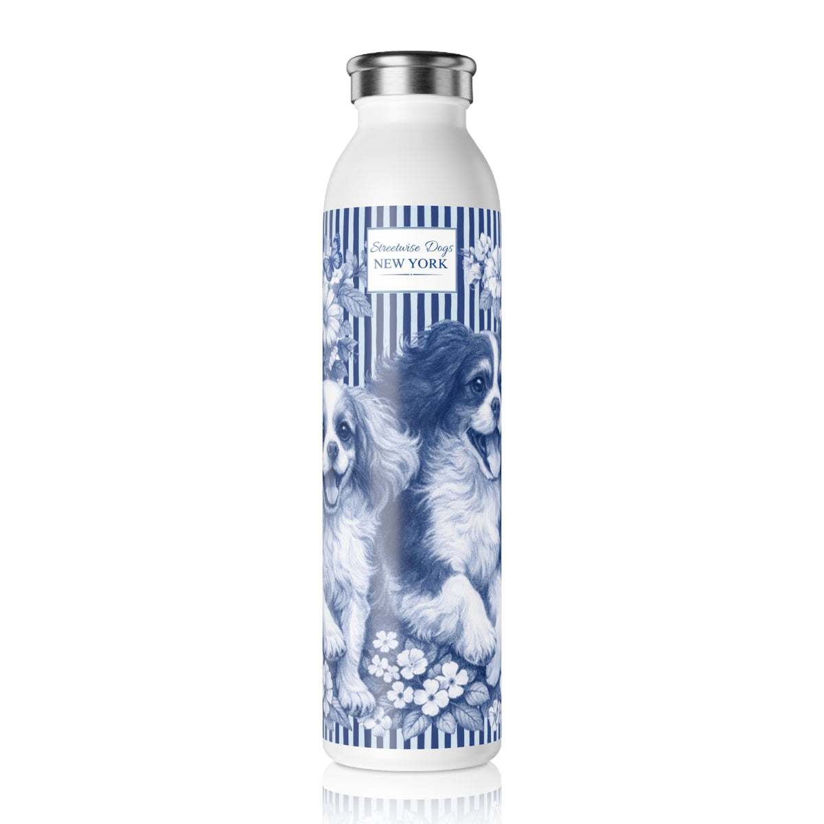 Cavalier King Charles Spaniel Slim insulated Water Bottle