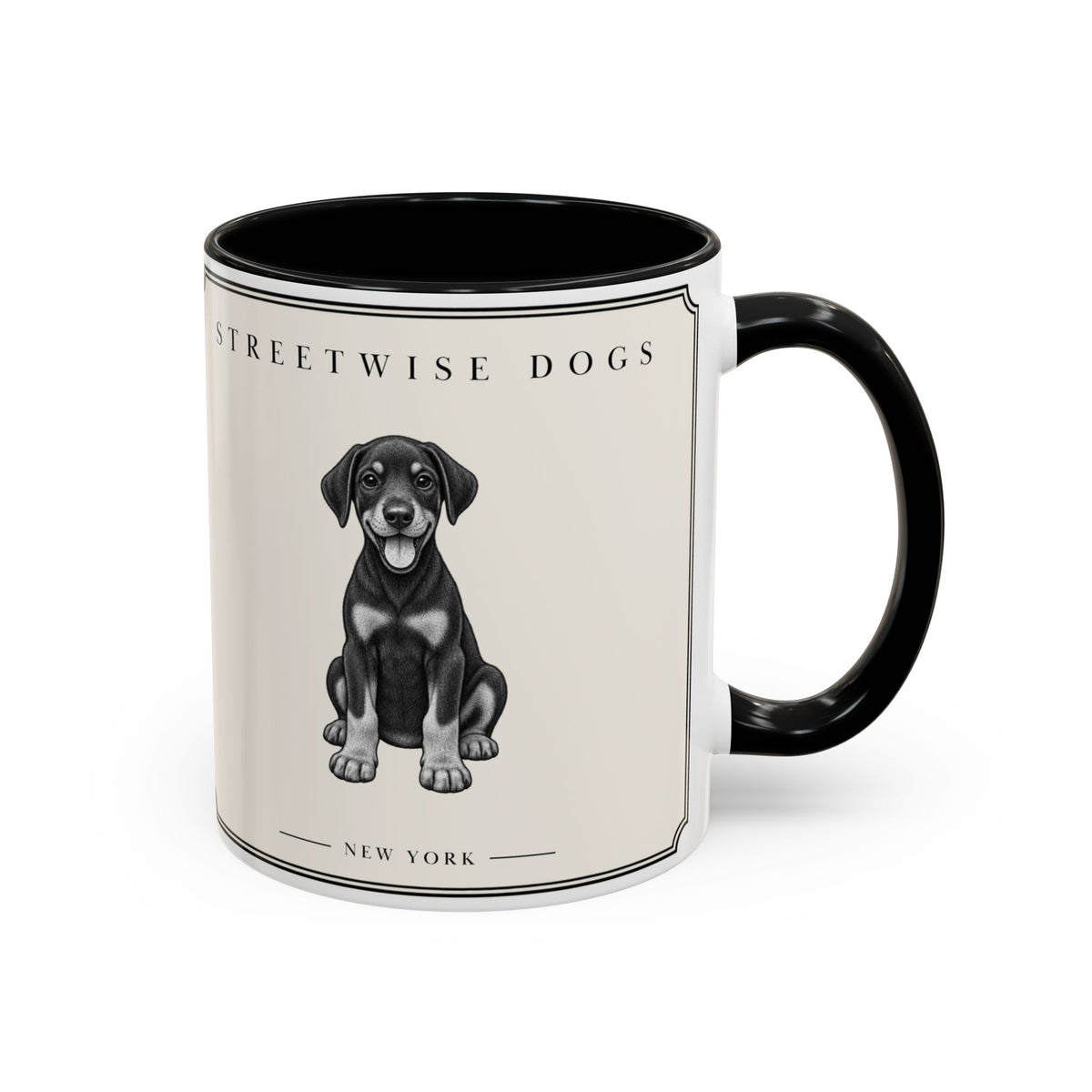 Doberman Puppy: Classic Accent Mug