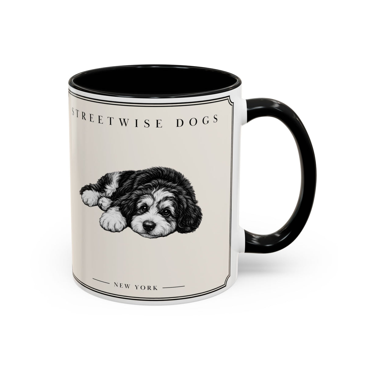 Bernedoodle: Classic Accent Mug
