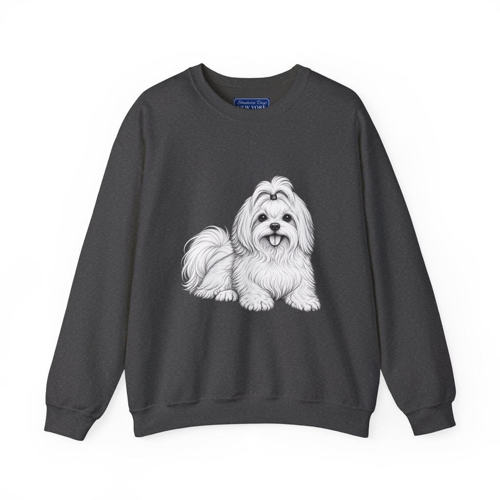 Maltese, Unisex Extra Comfortable Crewneck Sweatshirt