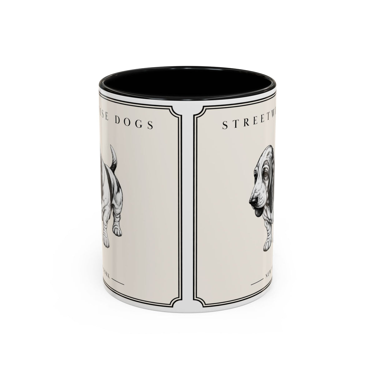 Basset Hound: Classic Accent Mug