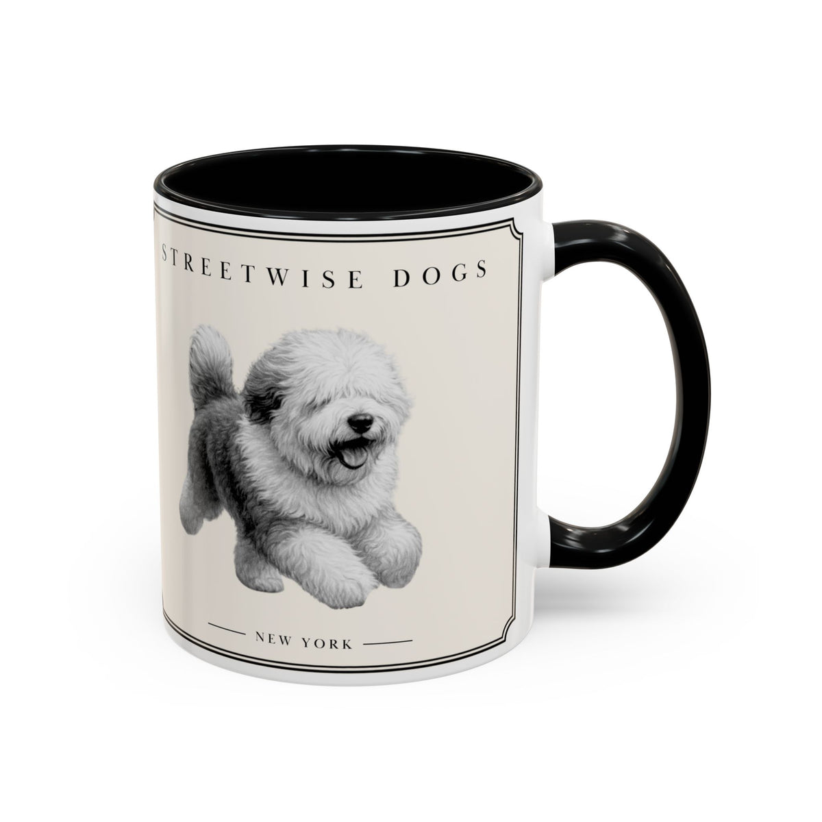 Old English Sheepdog: Classic Accent Mug