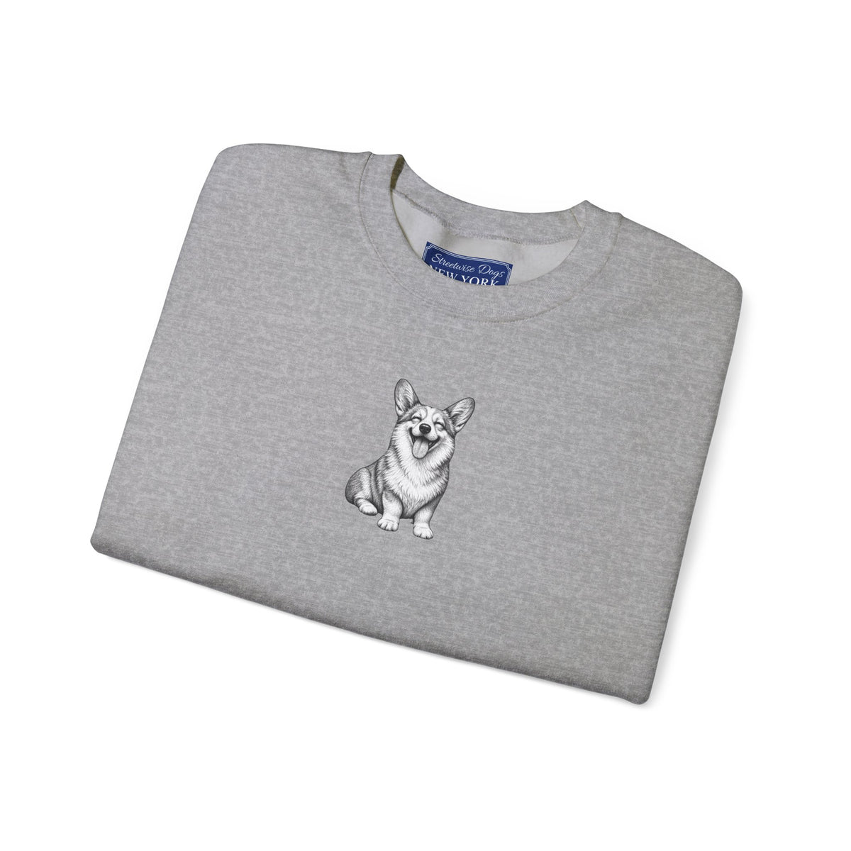Corgi, Unisex Extra Comfortable Crewneck Sweatshirt