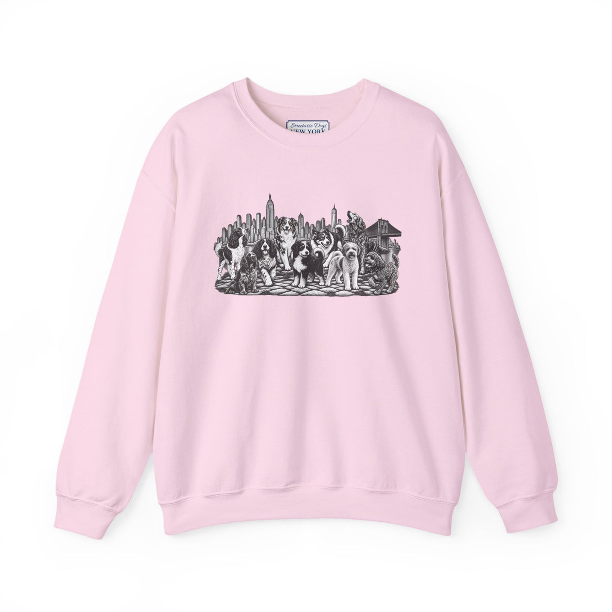 Dogs in New York: Unisex Extra Comfortable Sweatshirt