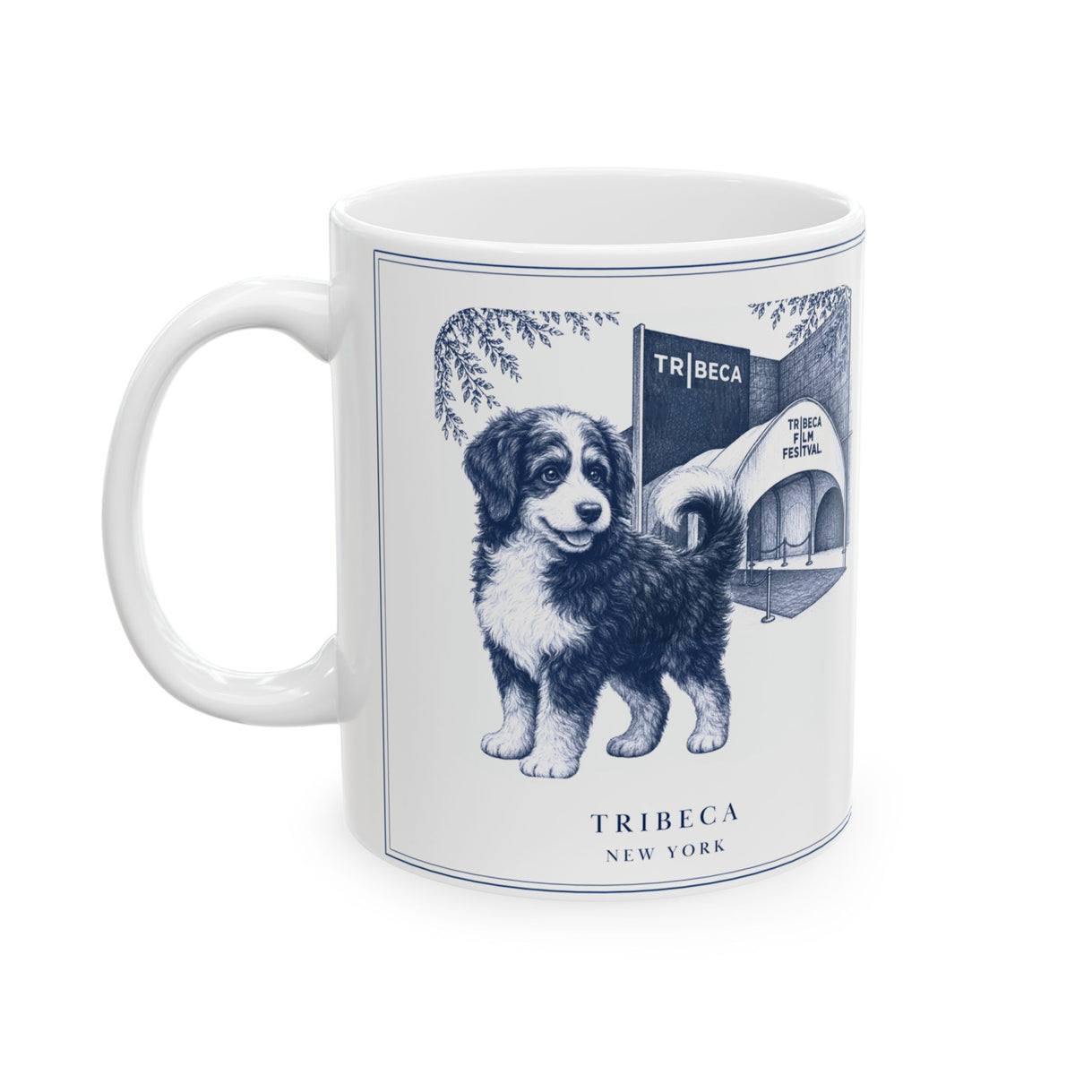 Tribeca New York, Portuguese Waterdog: Whimsical Wisdom Mug