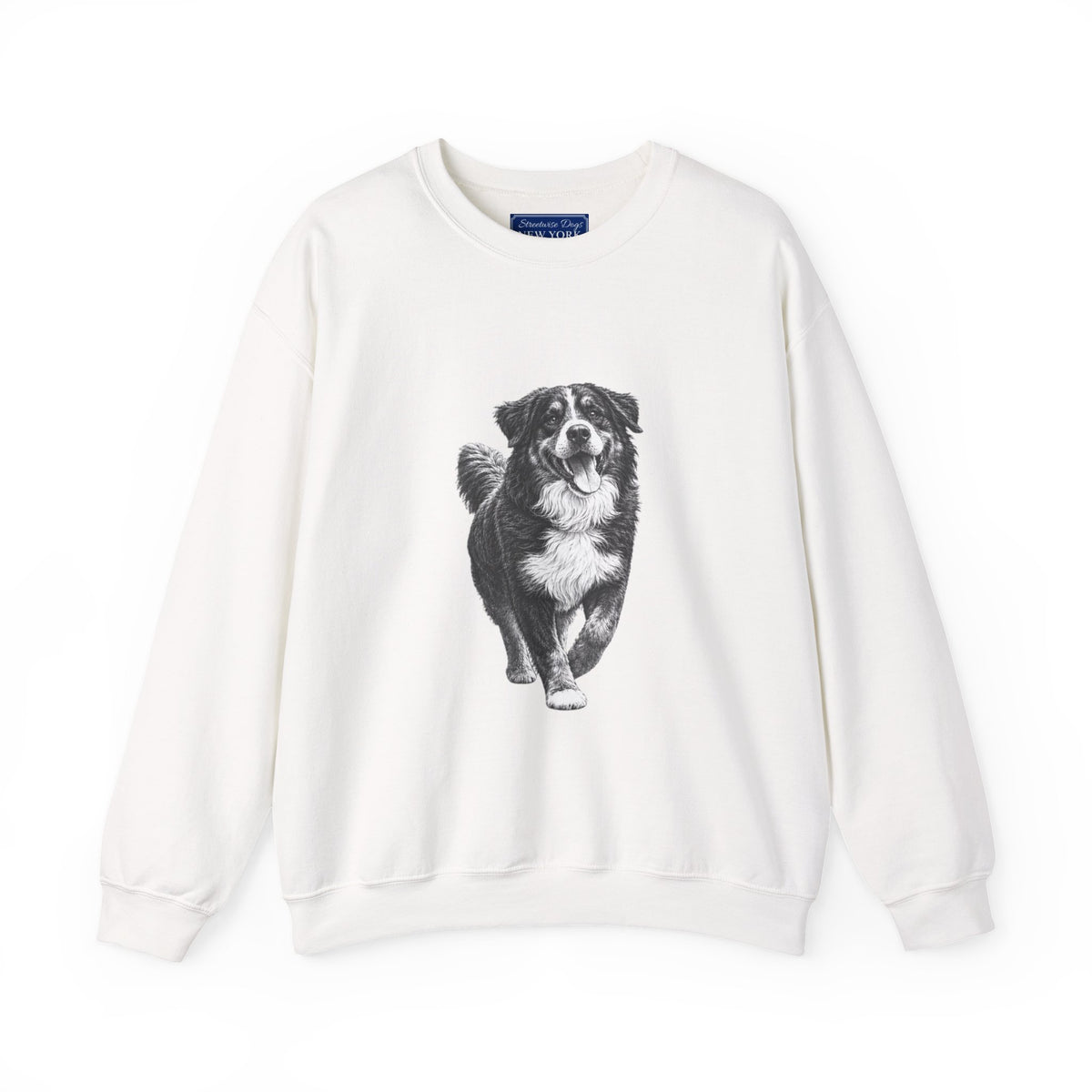 Bernese Mountain Dog, Unisex Extra Comfortable Crewneck Sweatshirt