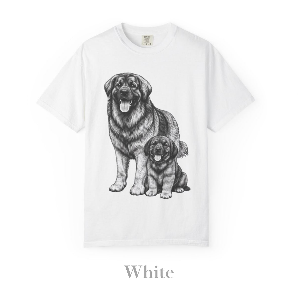 Leonberger, Illustrated Unisex T-Shirt | Exceptional Comfort