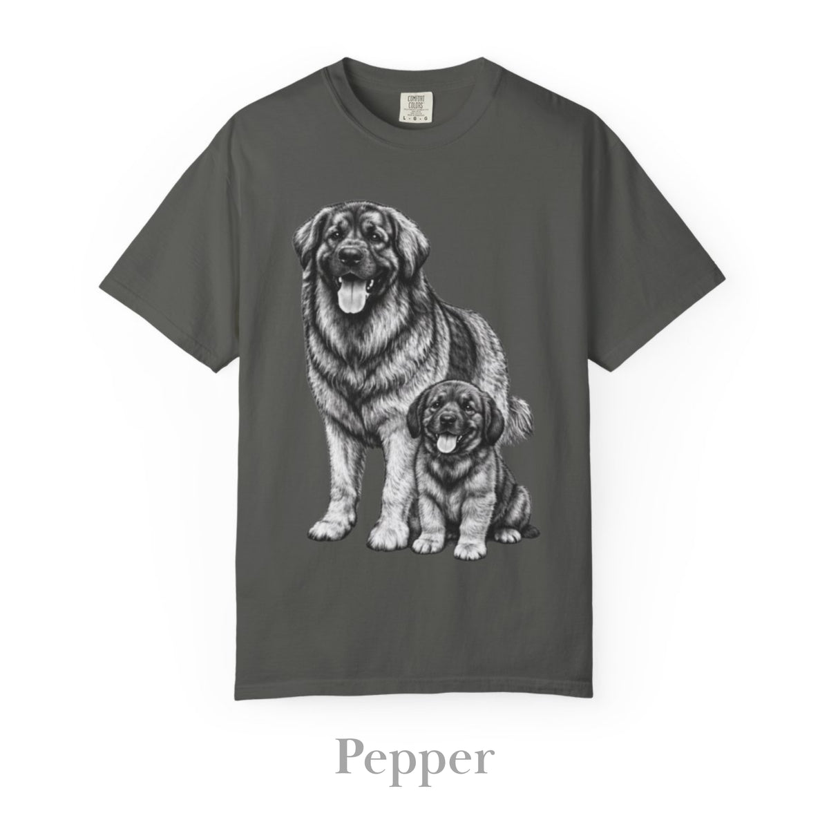 Leonberger, Illustrated Unisex T-Shirt | Exceptional Comfort