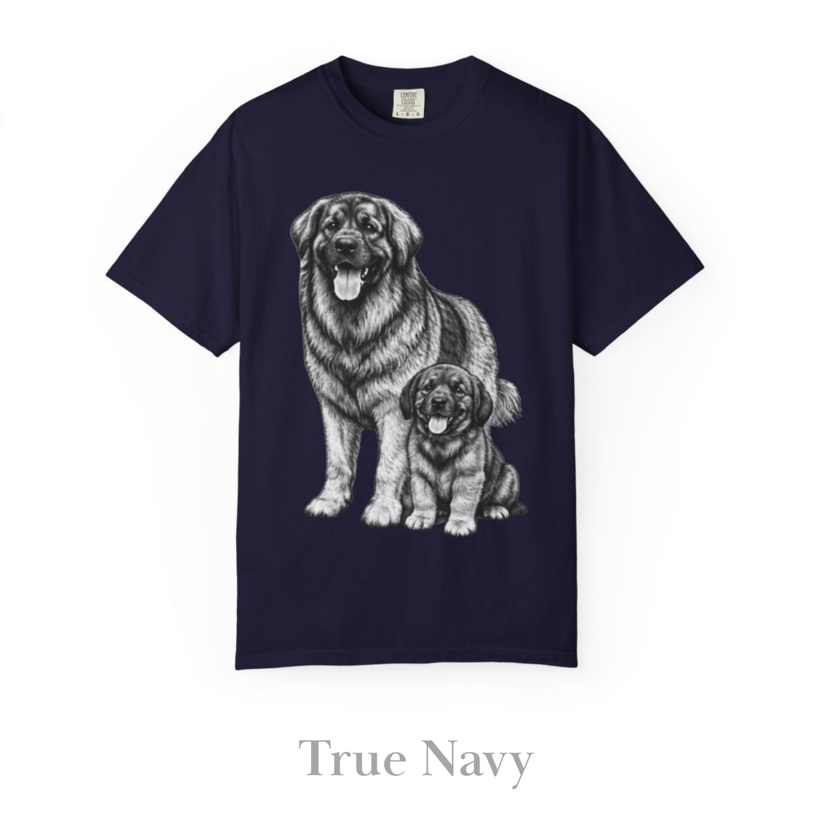 Leonberger, Illustrated Unisex T-Shirt | Exceptional Comfort