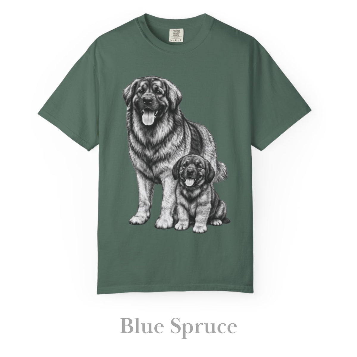 Leonberger, Illustrated Unisex T-Shirt | Exceptional Comfort