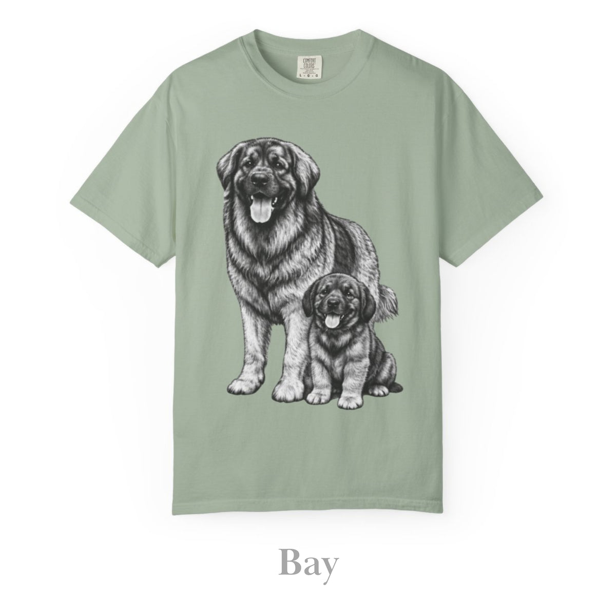 Leonberger, Illustrated Unisex T-Shirt | Exceptional Comfort