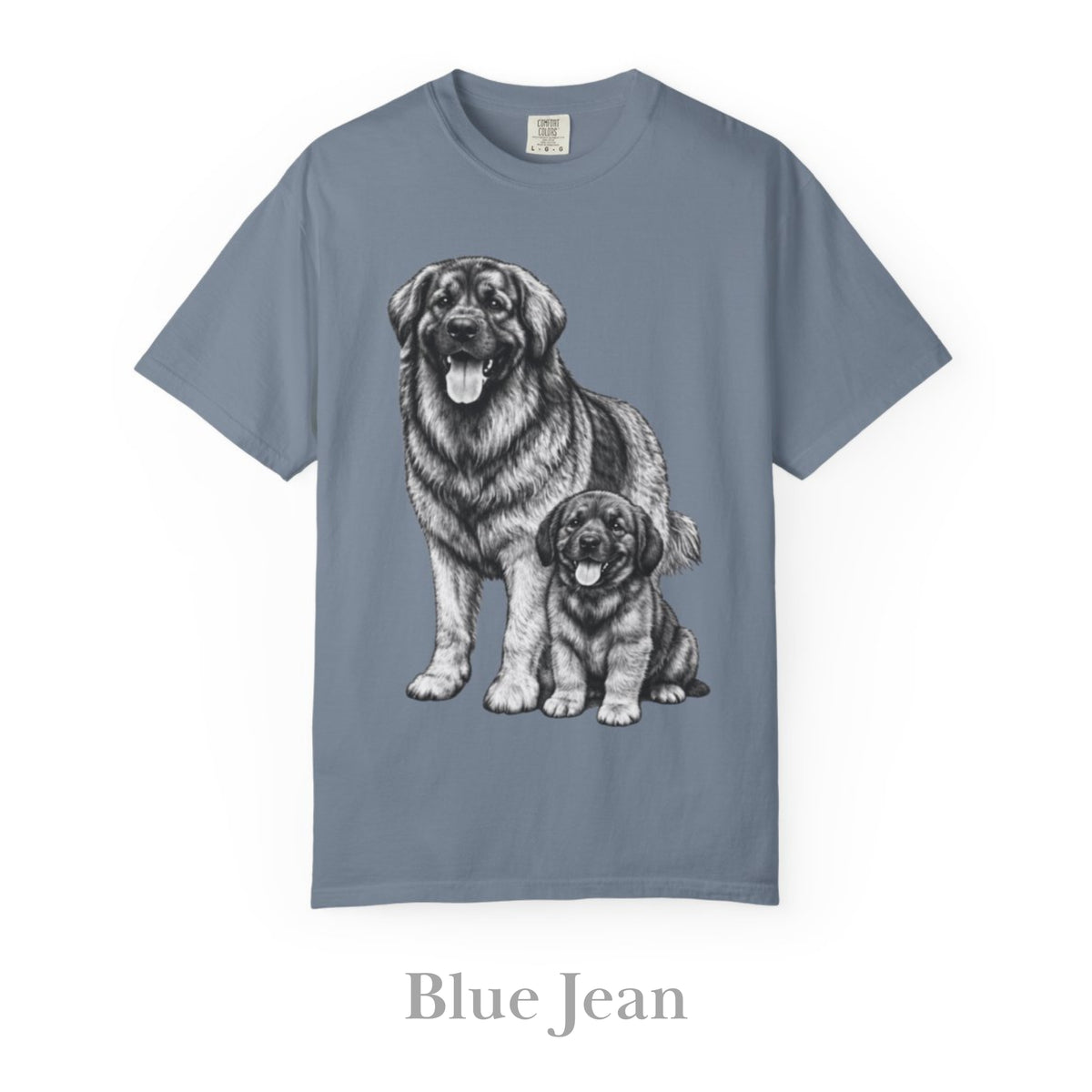 Leonberger, Illustrated Unisex T-Shirt | Exceptional Comfort