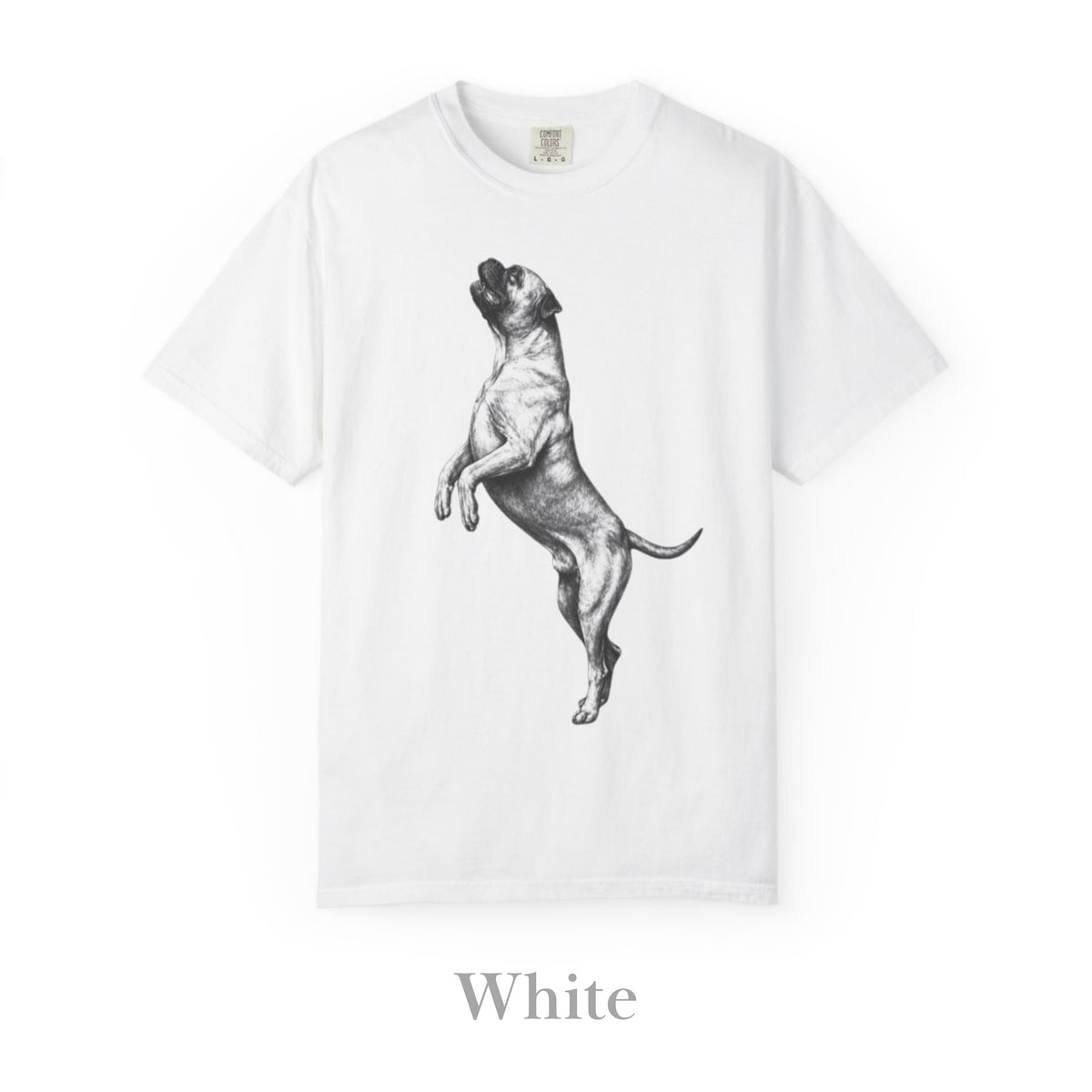 Bullmastiff, Illustrated Unisex T-Shirt | Exceptional Comfort
