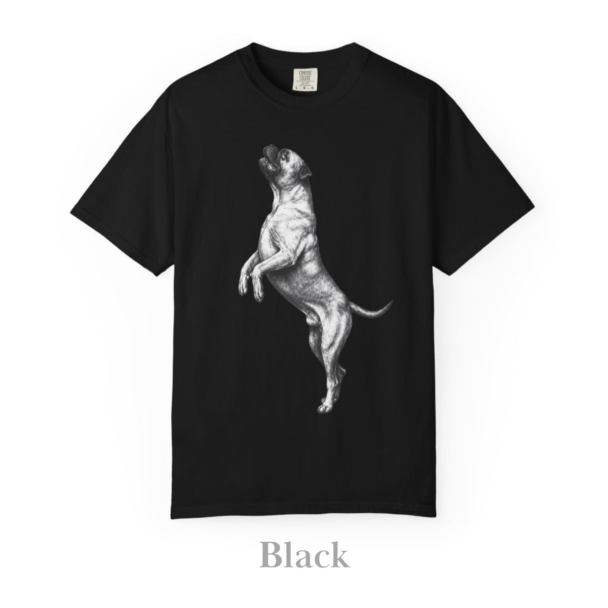 Bullmastiff, Illustrated Unisex T-Shirt | Exceptional Comfort