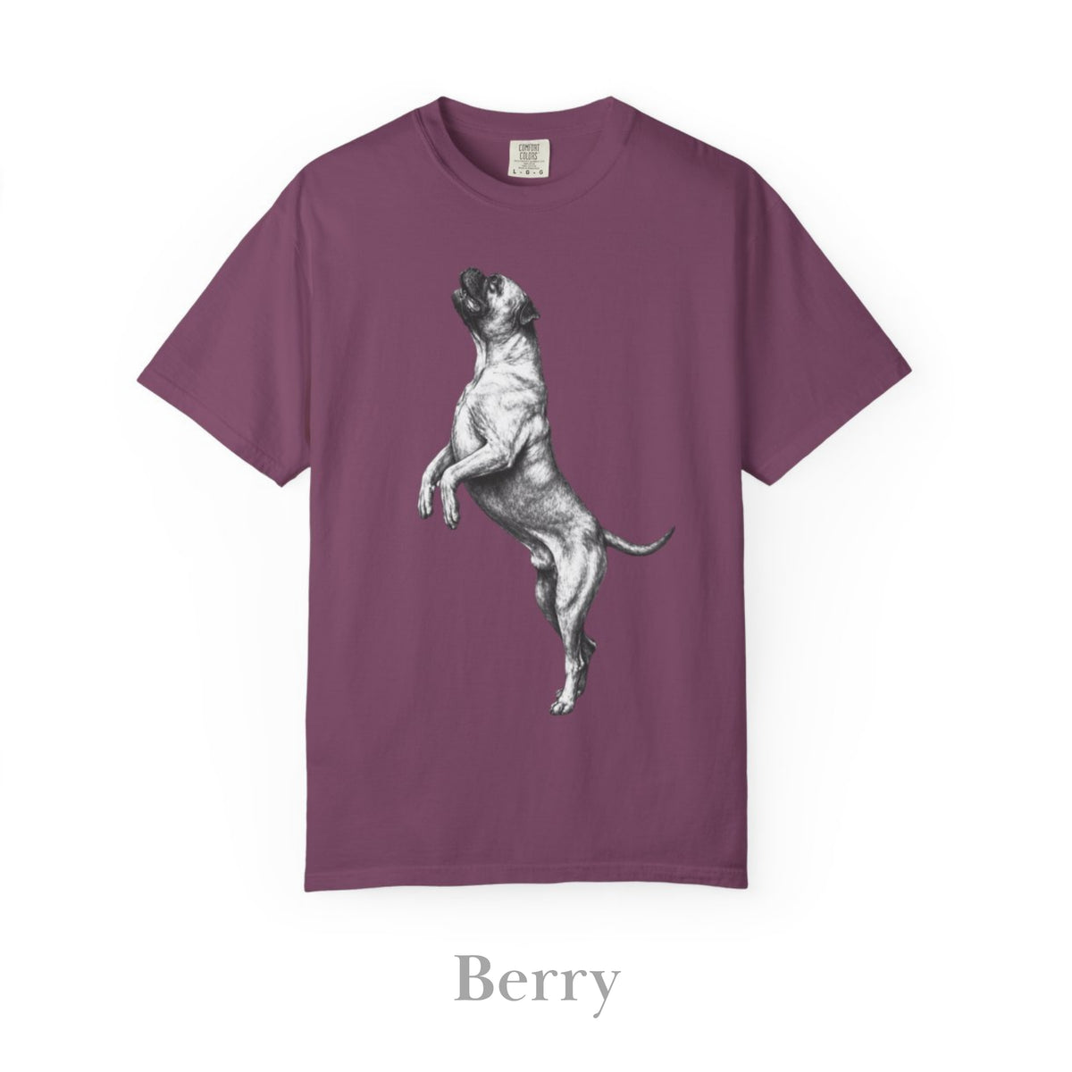 Bullmastiff, Illustrated Unisex T-Shirt | Exceptional Comfort