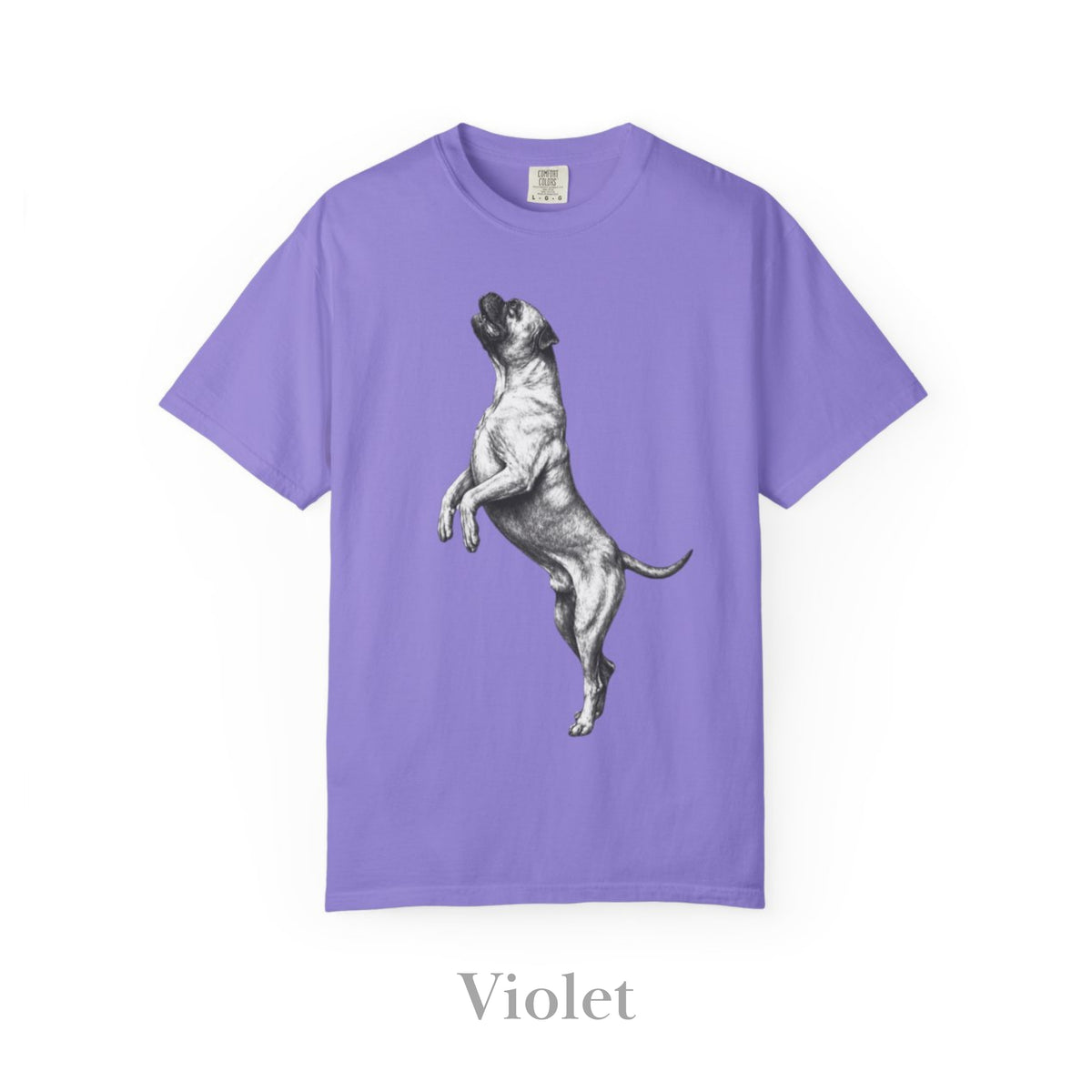 Bullmastiff, Illustrated Unisex T-Shirt | Exceptional Comfort