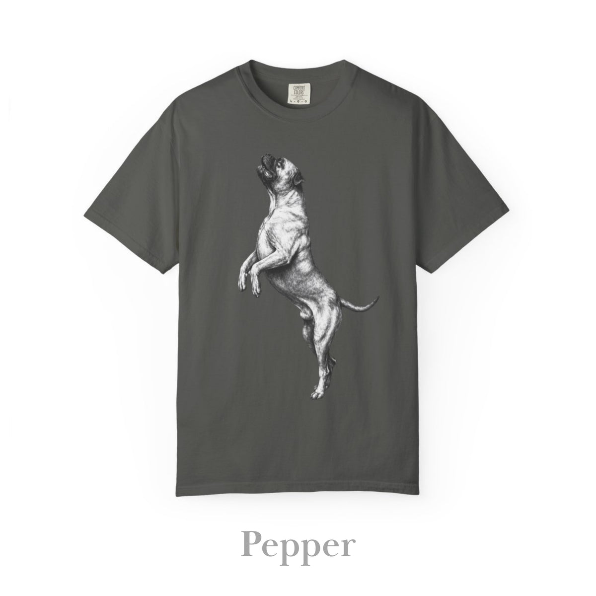 Bullmastiff, Illustrated Unisex T-Shirt | Exceptional Comfort