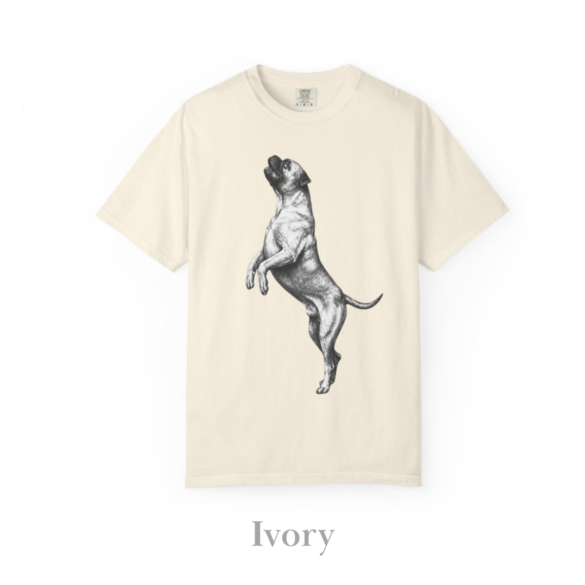 Bullmastiff, Illustrated Unisex T-Shirt | Exceptional Comfort