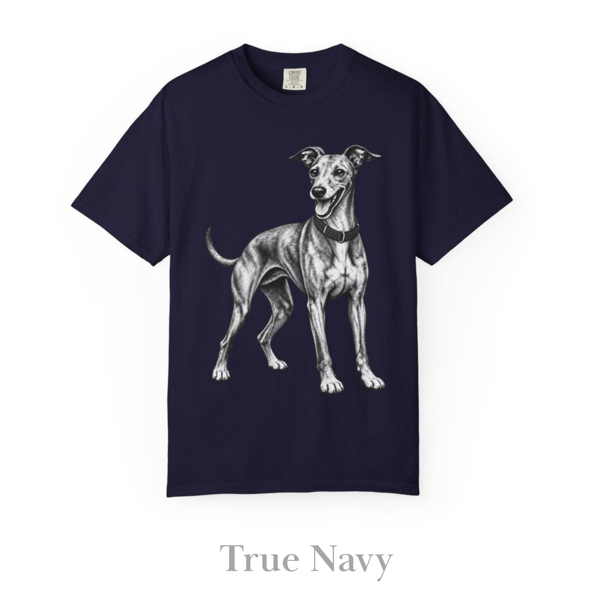 Greyhound, Illustrated Unisex T-Shirt | Exceptional Comfort