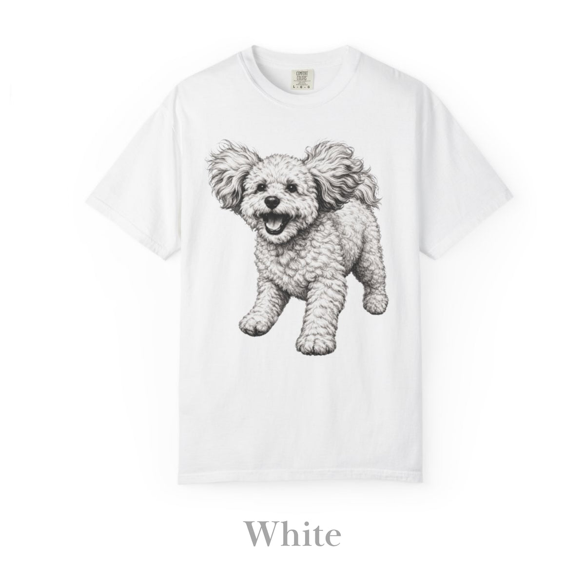 Poochon, Illustrated Unisex T-Shirt | Exceptional Comfort