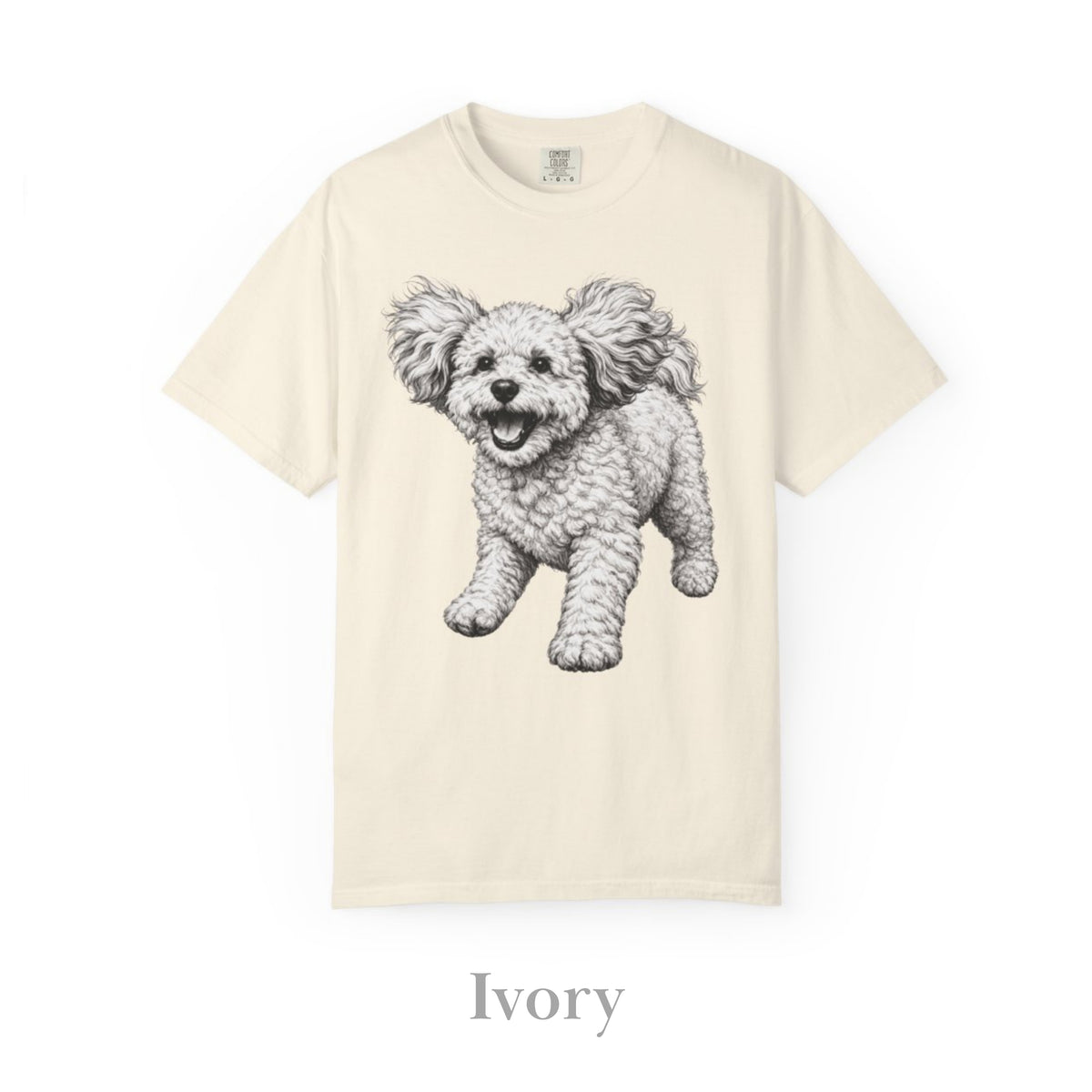 Poochon, Illustrated Unisex T-Shirt | Exceptional Comfort