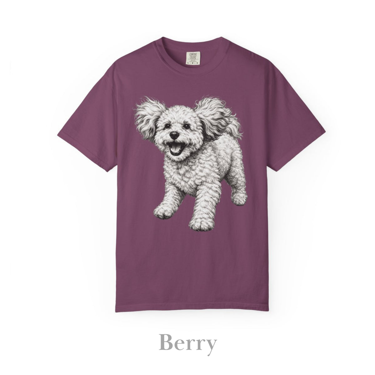 Poochon, Illustrated Unisex T-Shirt | Exceptional Comfort