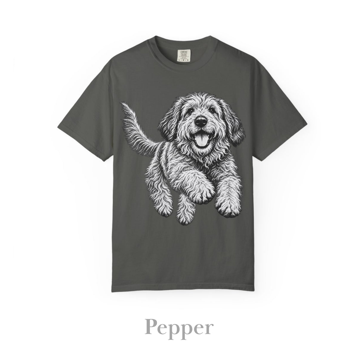 Otterhound, Illustrated Unisex T-Shirt | Exceptional Comfort