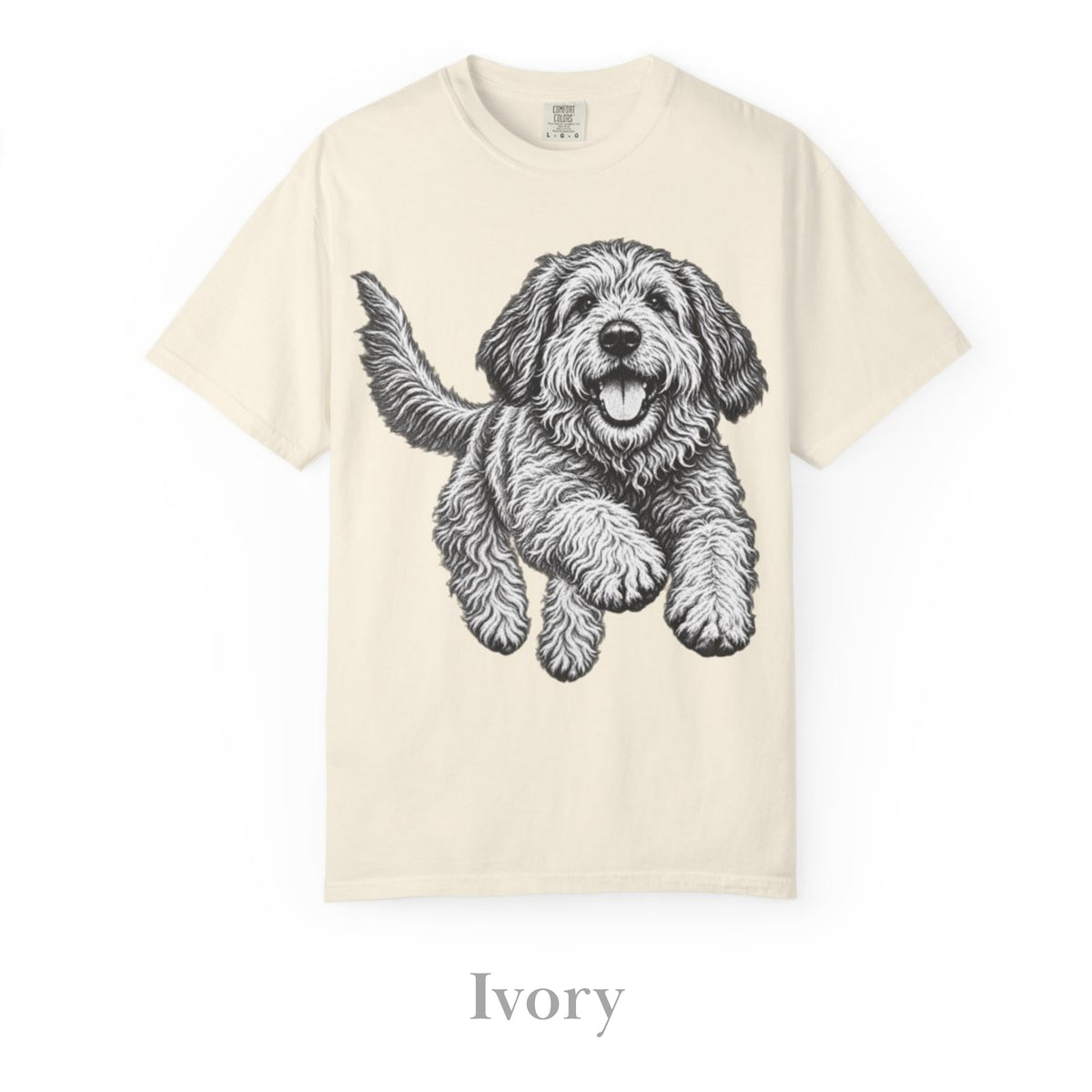 Otterhound, Illustrated Unisex T-Shirt | Exceptional Comfort