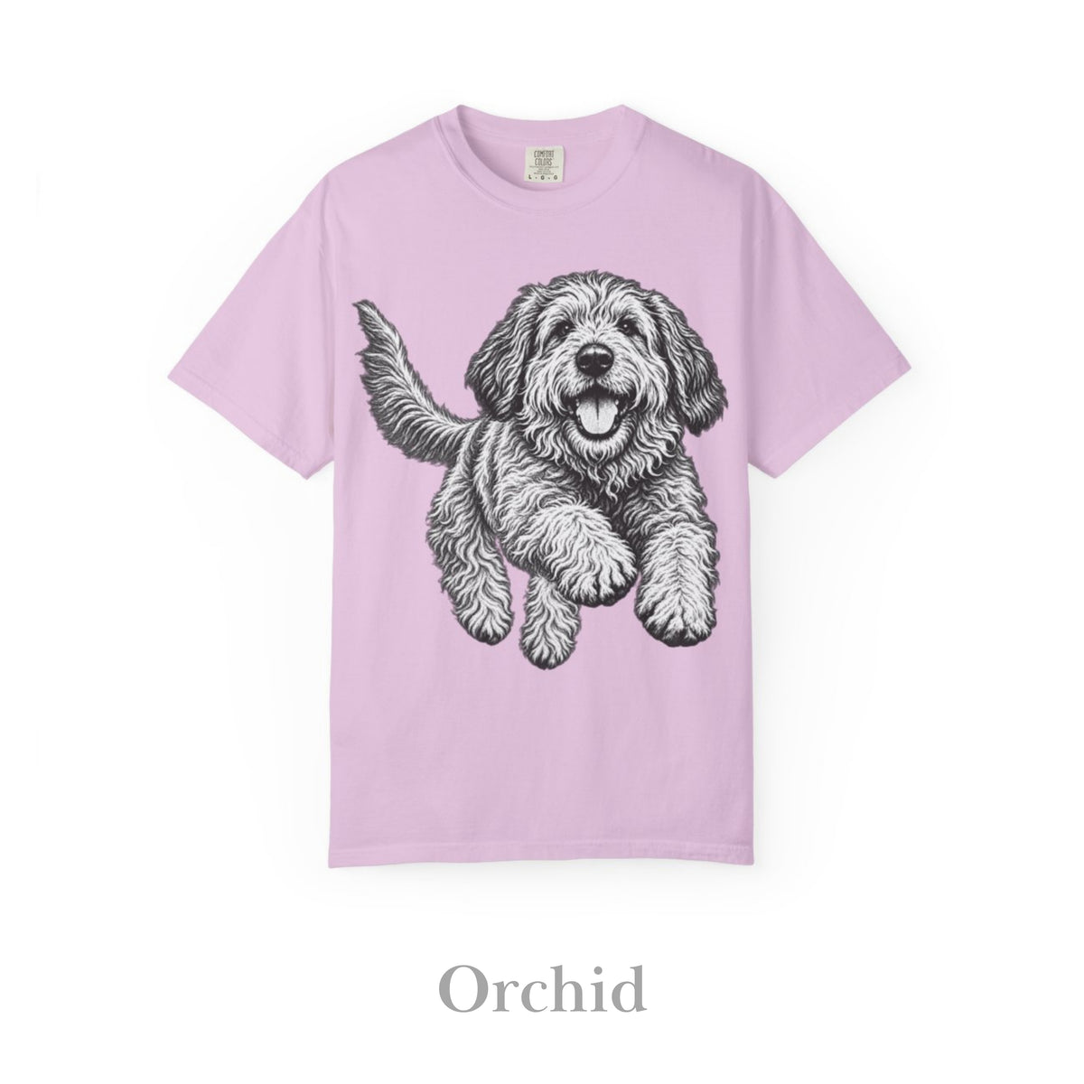 Otterhound, Illustrated Unisex T-Shirt | Exceptional Comfort
