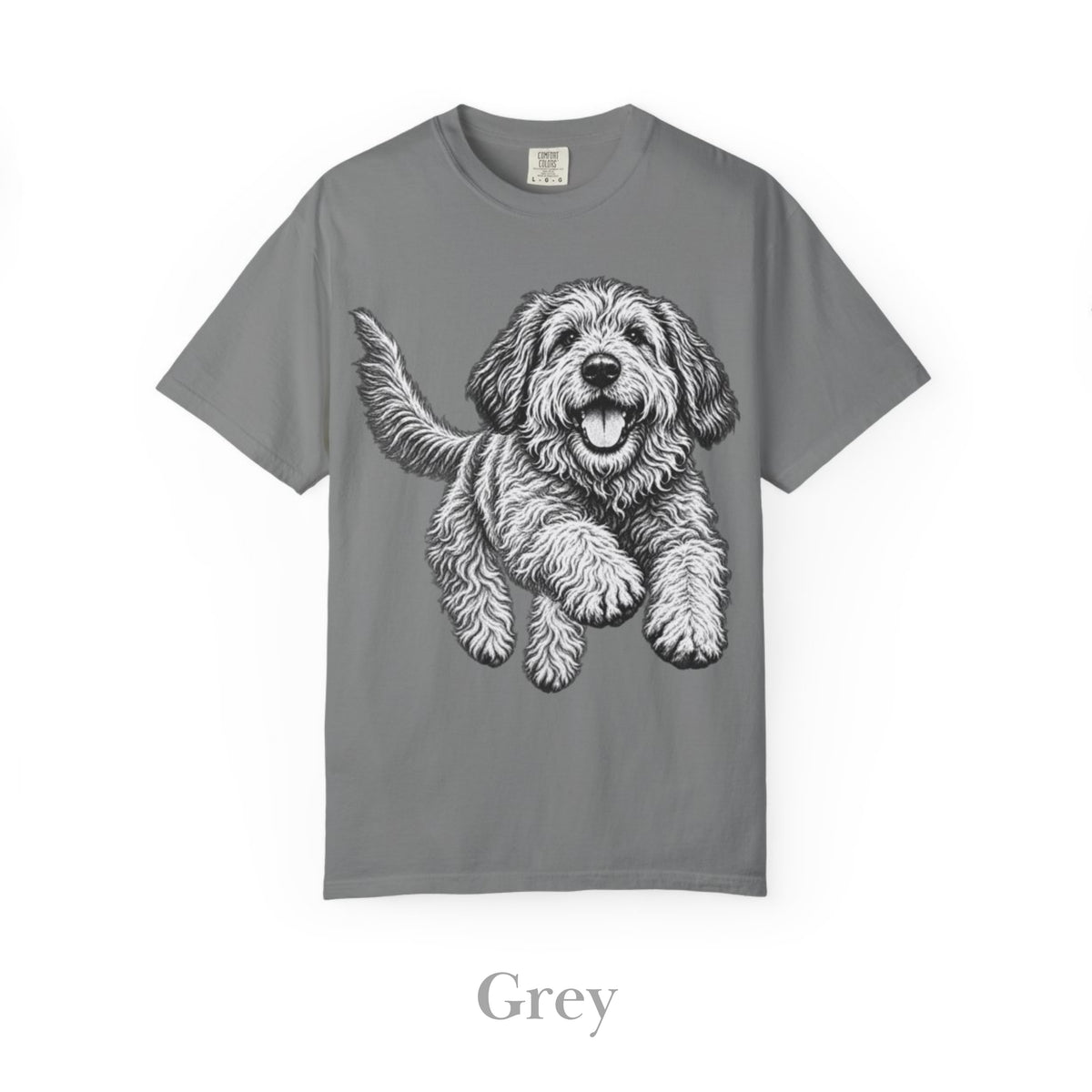 Otterhound, Illustrated Unisex T-Shirt | Exceptional Comfort