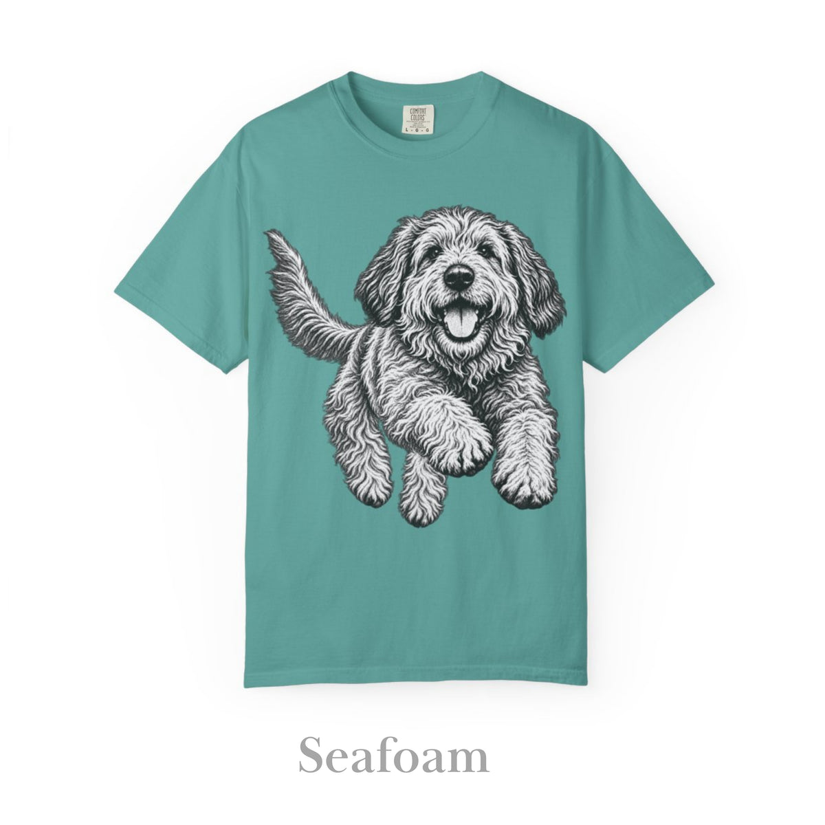 Otterhound, Illustrated Unisex T-Shirt | Exceptional Comfort