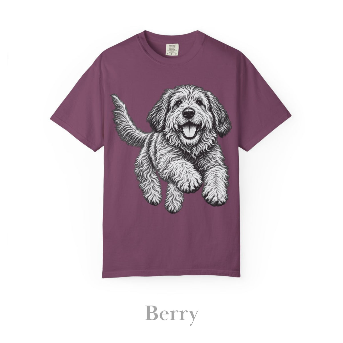 Otterhound, Illustrated Unisex T-Shirt | Exceptional Comfort