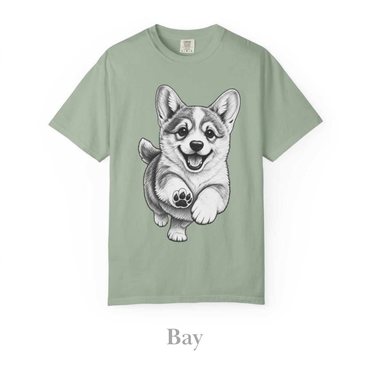 Corgi, Illustrated Unisex T-Shirt | Exceptional Comfort