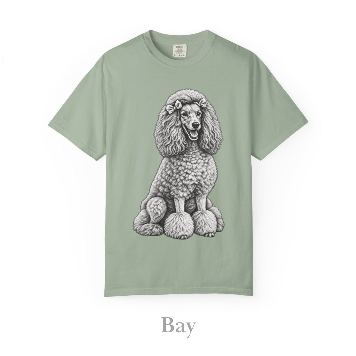 Poodle , Illustrated Unisex T-Shirt | Exceptional Comfort