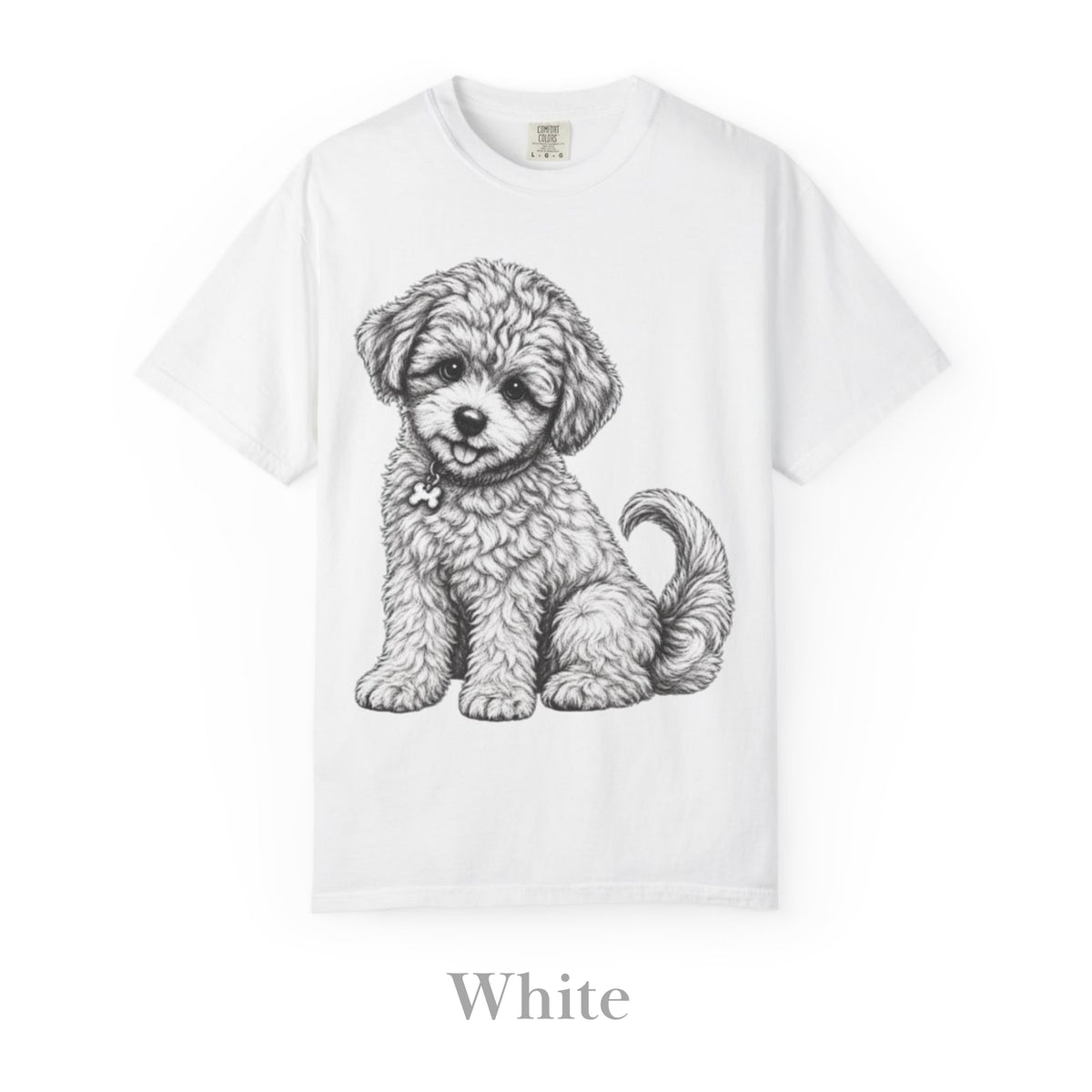 Cavapoo , Illustrated Unisex T-Shirt | Exceptional Comfort