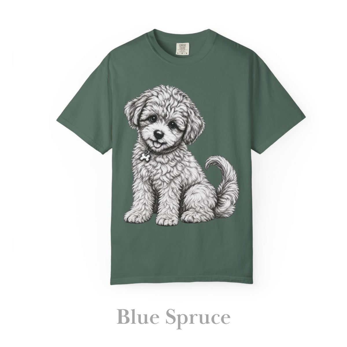 Cavapoo , Illustrated Unisex T-Shirt | Exceptional Comfort