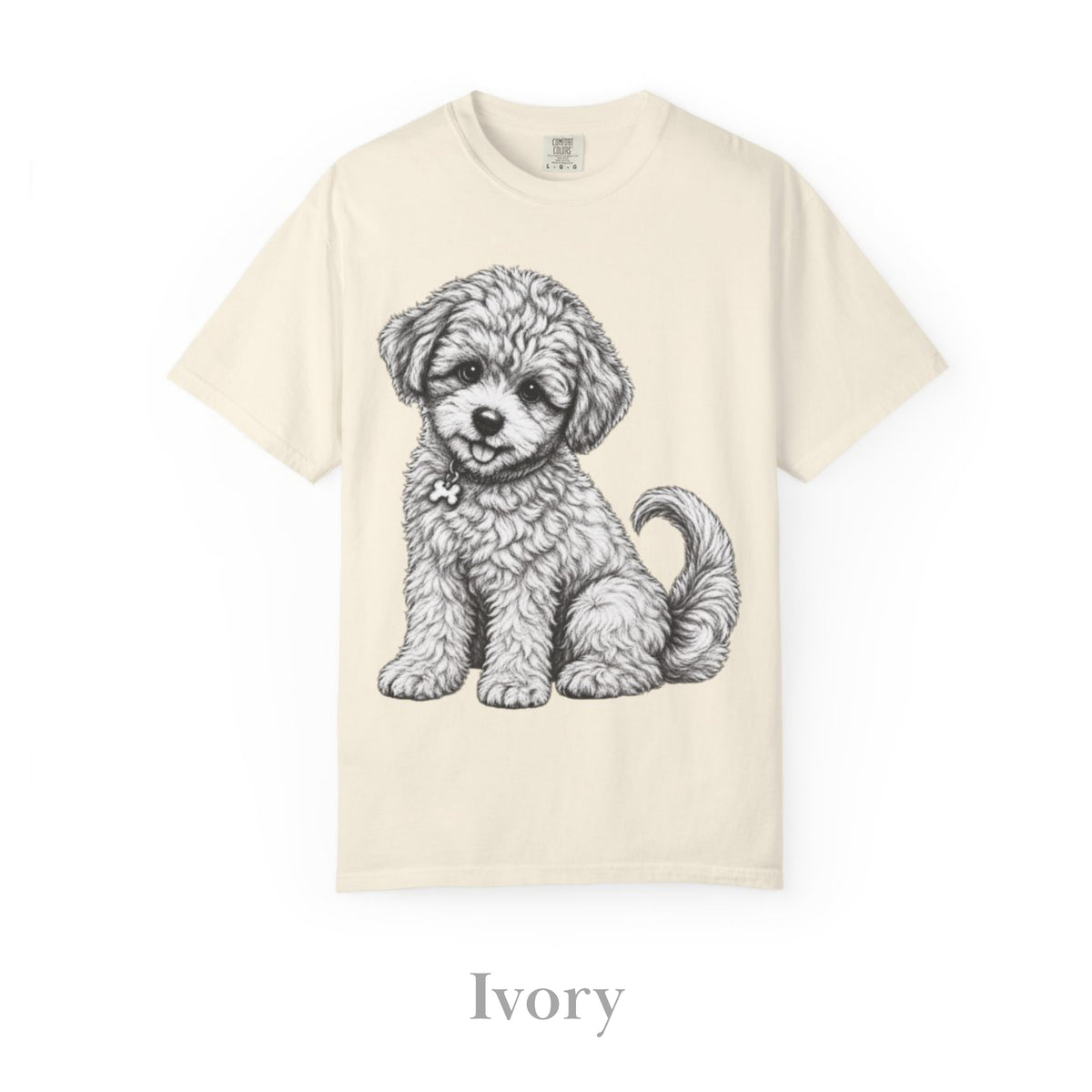 Cavapoo , Illustrated Unisex T-Shirt | Exceptional Comfort