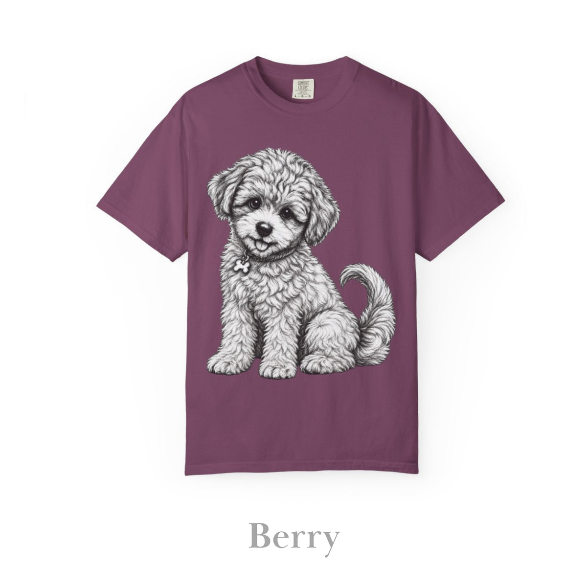 Cavapoo , Illustrated Unisex T-Shirt | Exceptional Comfort