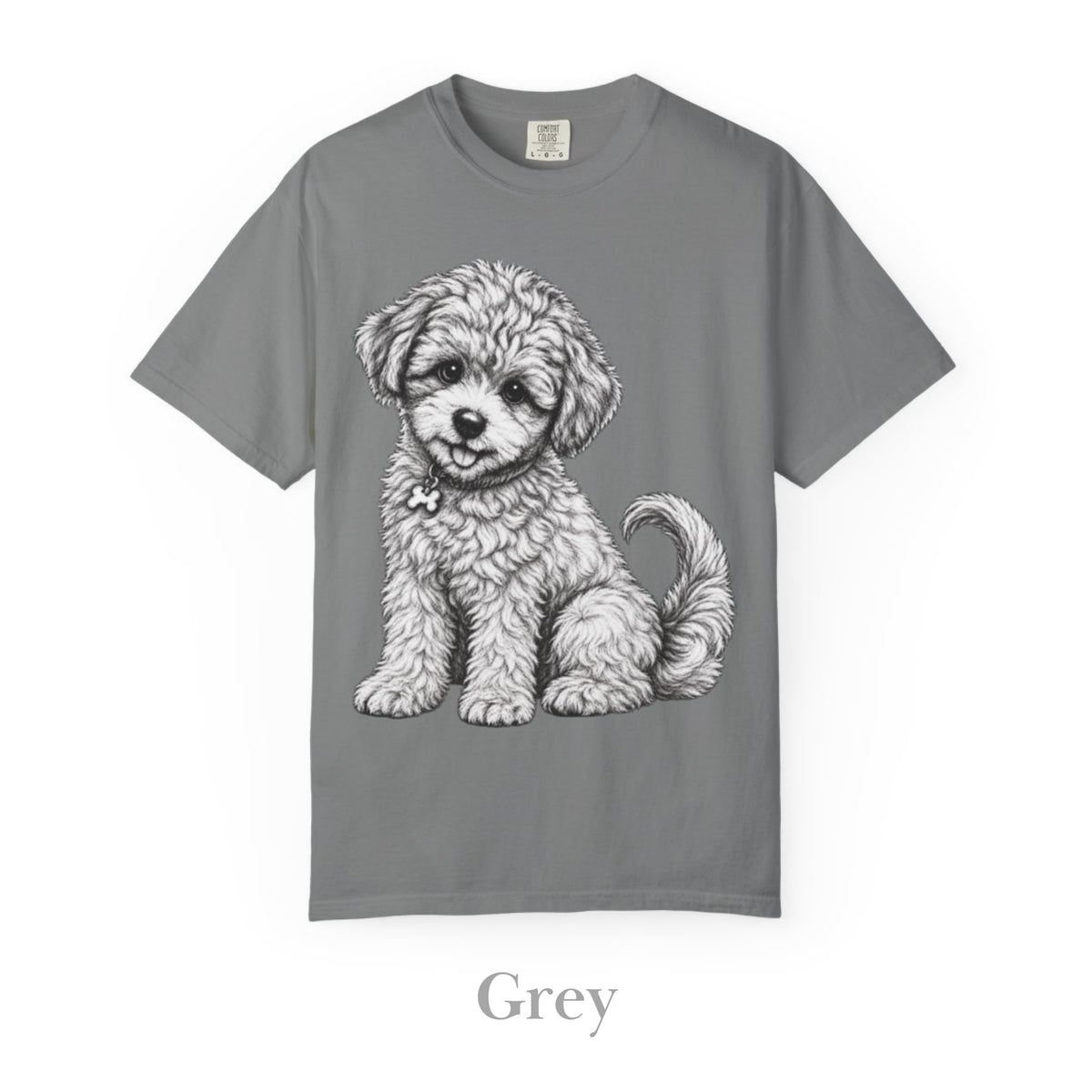 Cavapoo , Illustrated Unisex T-Shirt | Exceptional Comfort