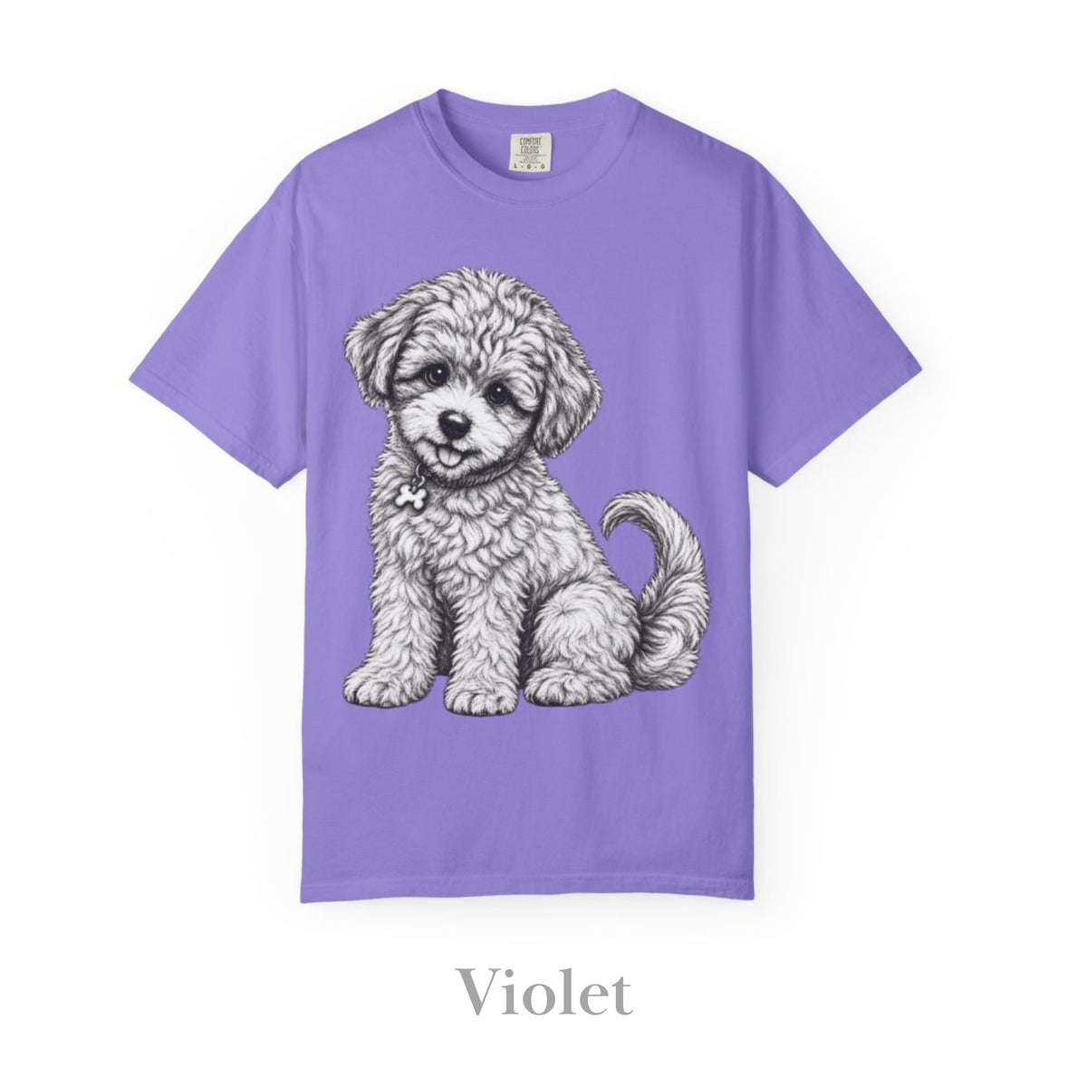 Cavapoo , Illustrated Unisex T-Shirt | Exceptional Comfort